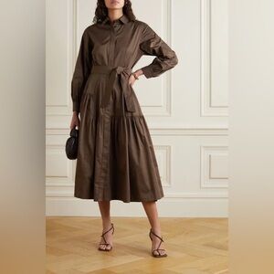 Max Mara Olimpia Shirtdress Brown size 2